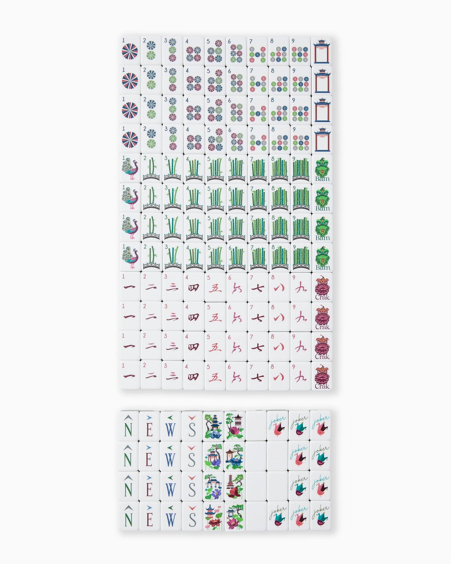 Mahjong Gatsby Tile Set