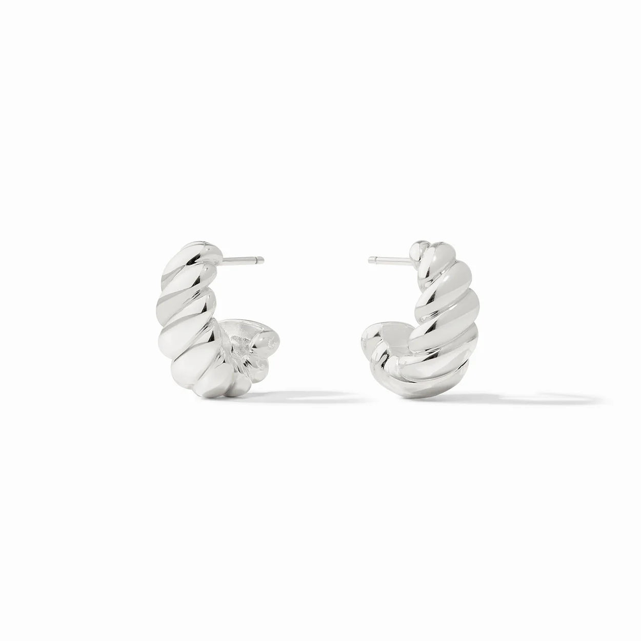 Ravello Statement Hoop - Silver