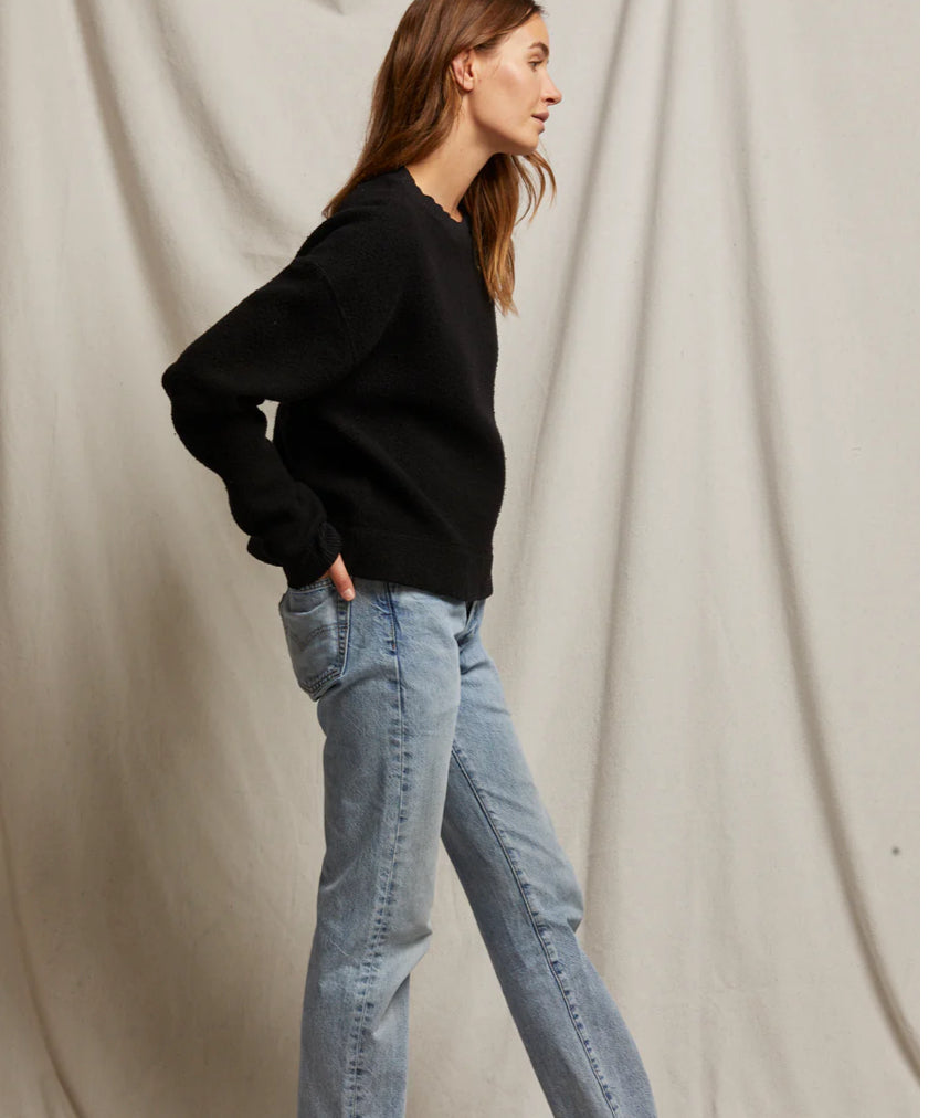 Mayer Reverse Sweatshirt-Black