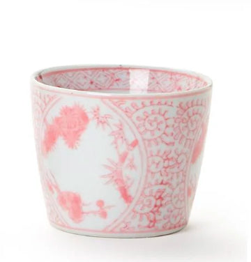 Pink Chinoiserie Cachepot