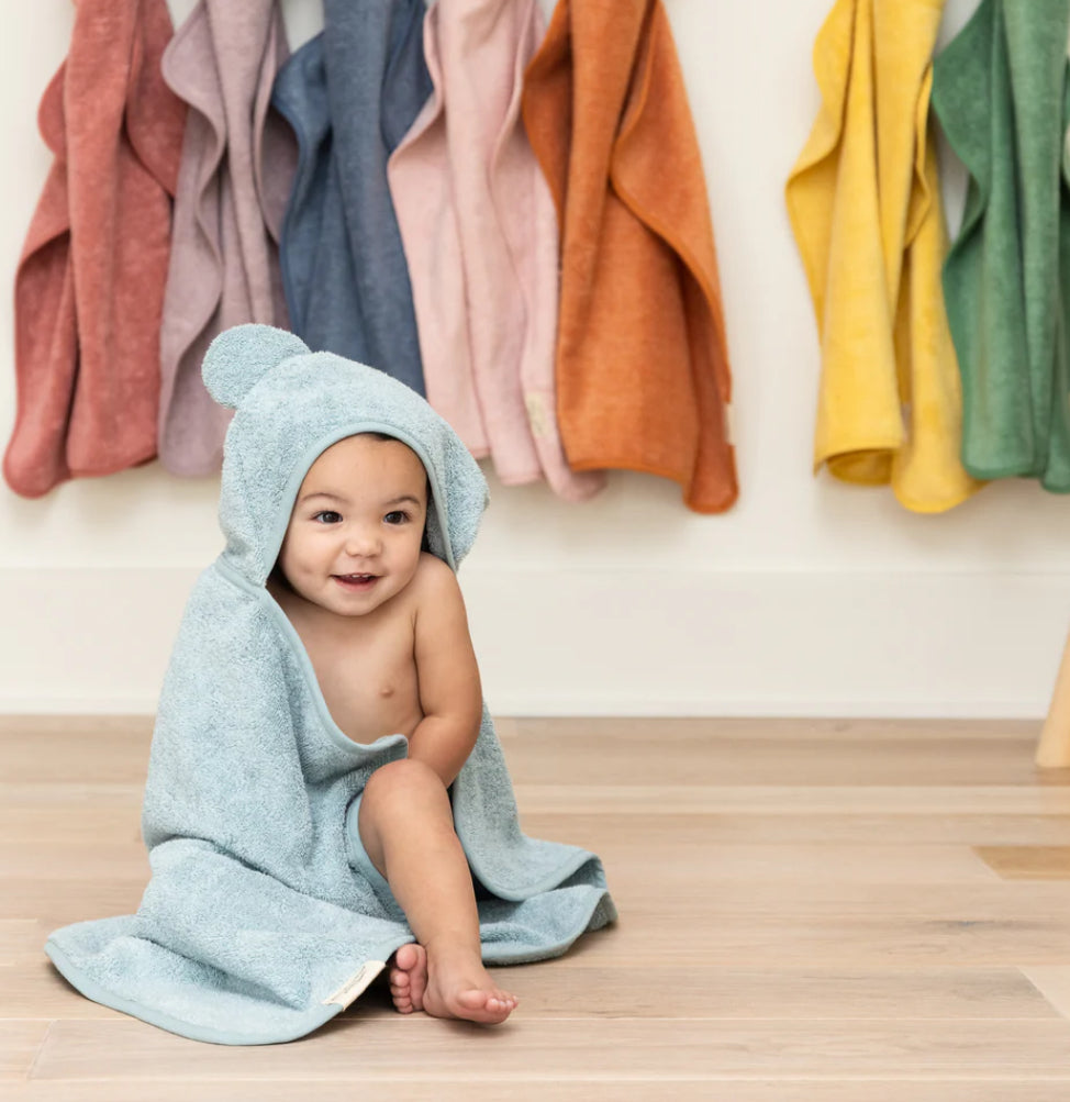 Bella Tunno Hooded Towel & Wash Mitt Set