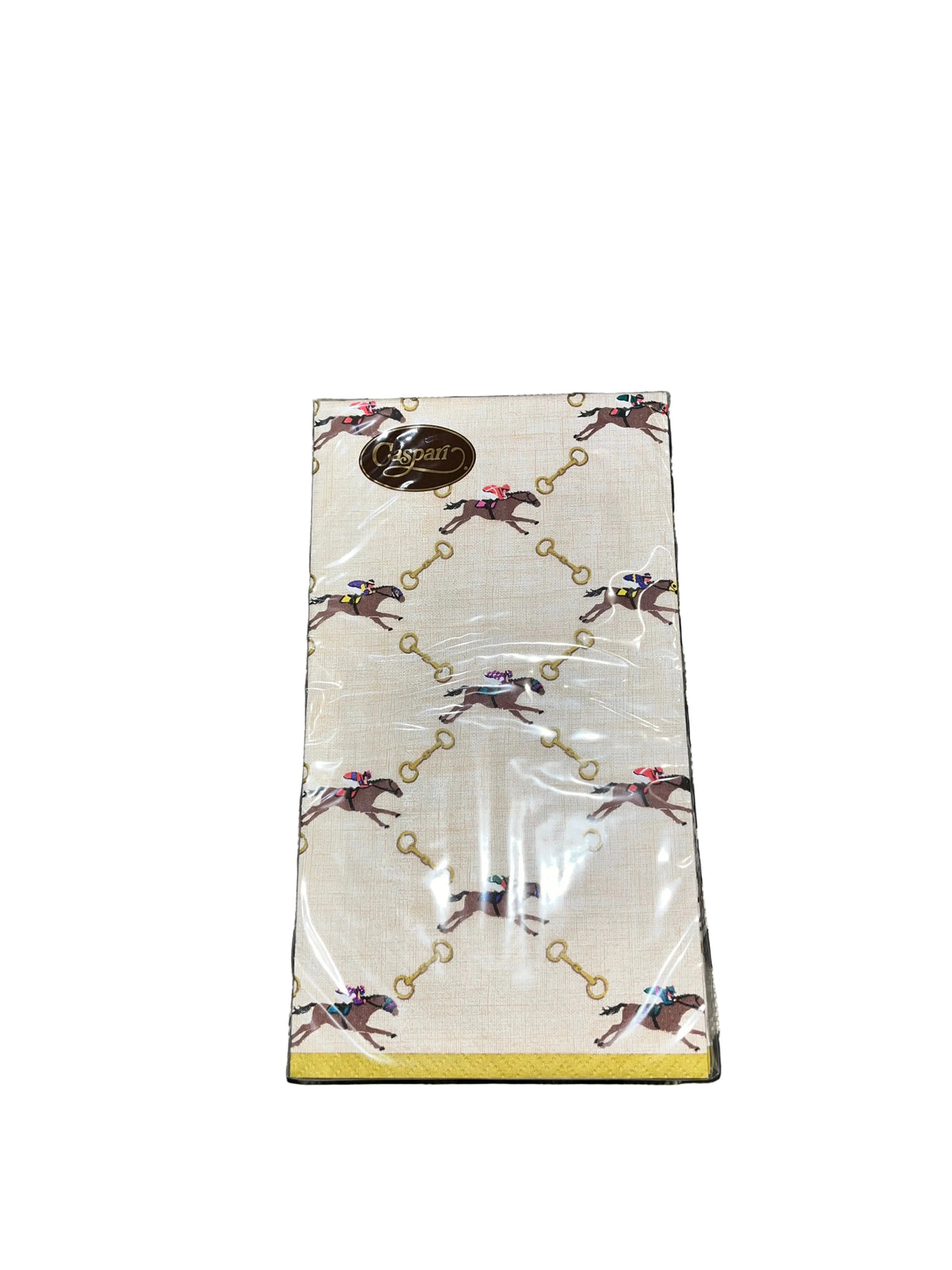And They’re Off Linen Guest Towel
