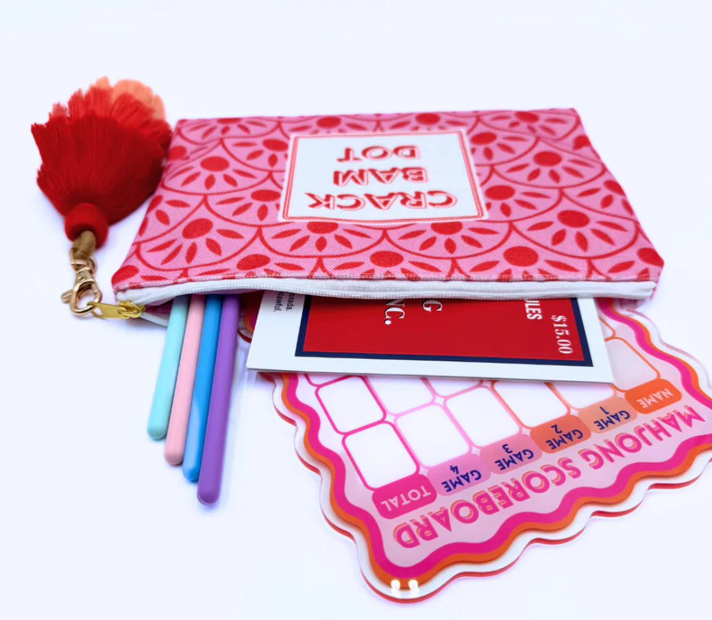 Mahjong Card & Accessory Bag