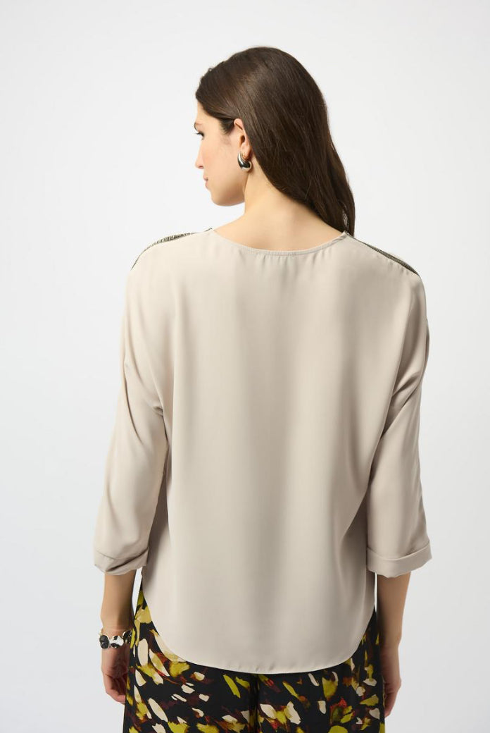 Soft Twill Boxy Top