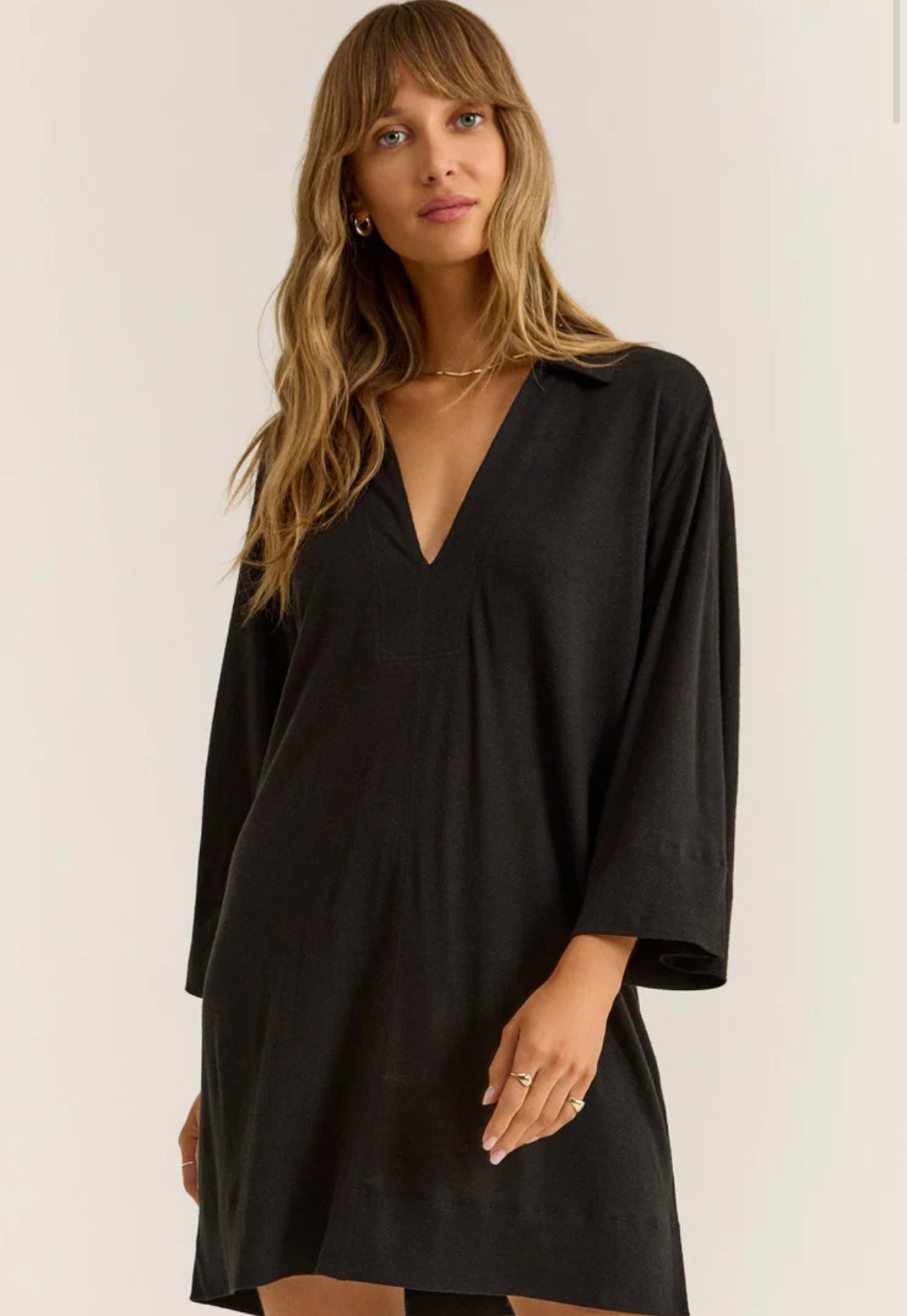 Mallory Slub Cover - Black