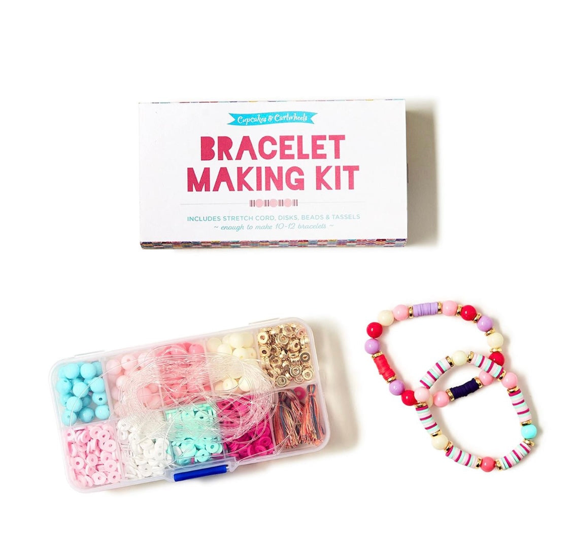 Cupcakes & Cartwheels Bracelet Making Kit