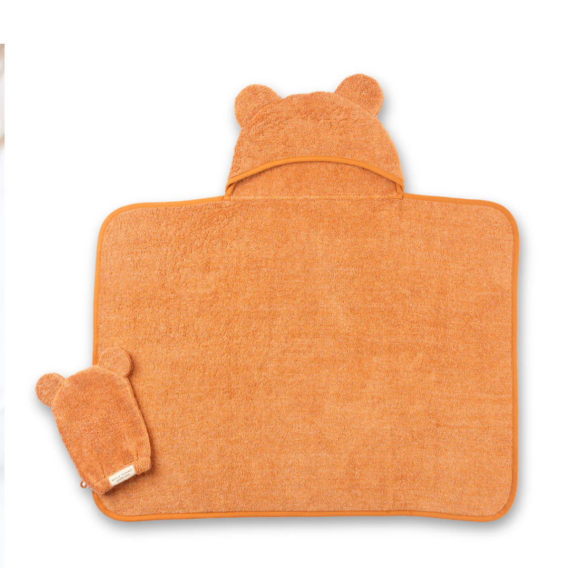 Bella Tunno Hooded Towel & Wash Mitt Set