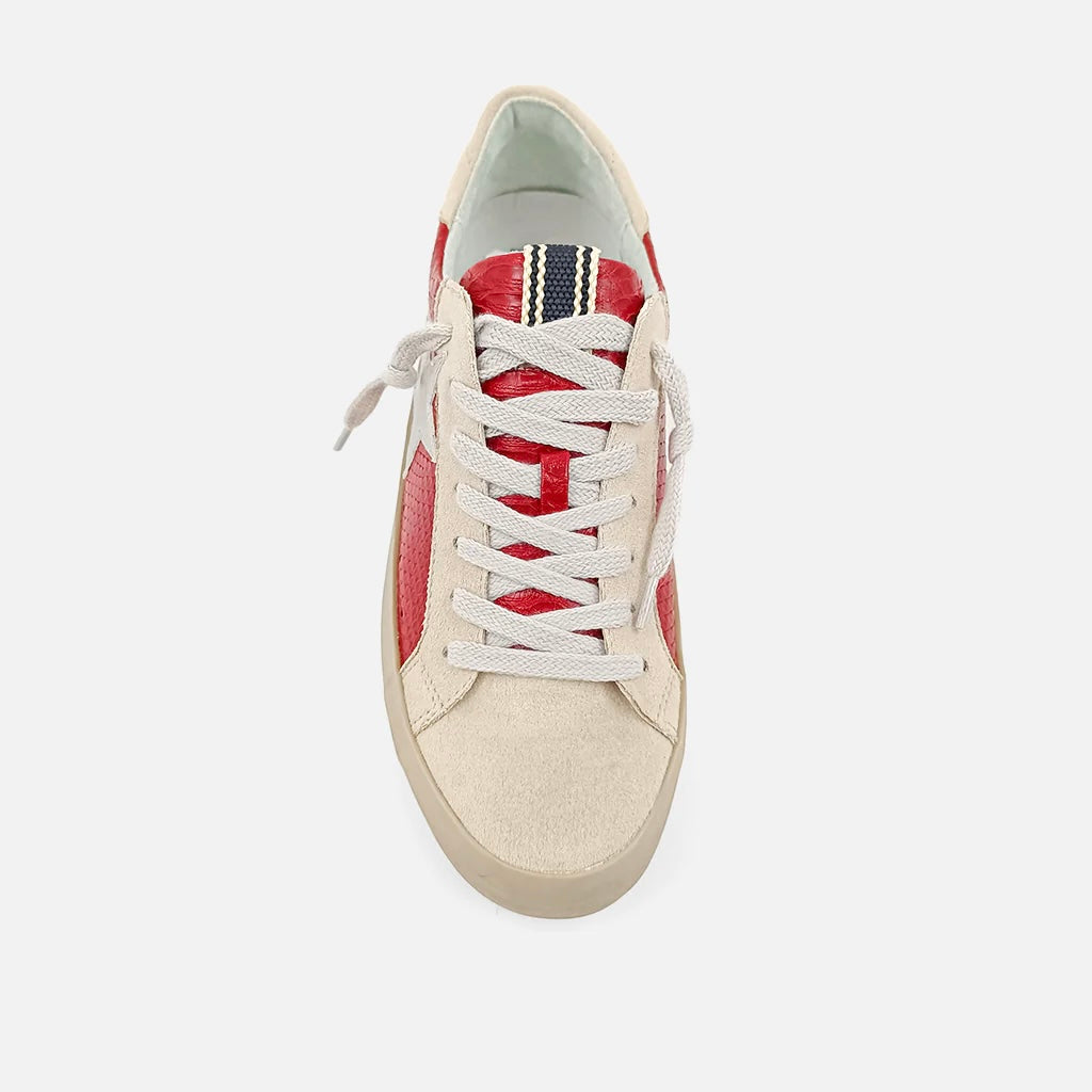Paula Sneaker - Red Snake
