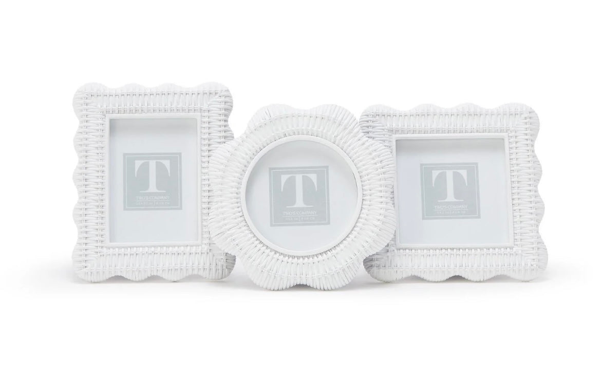 Scallop Rarran Weave Frame