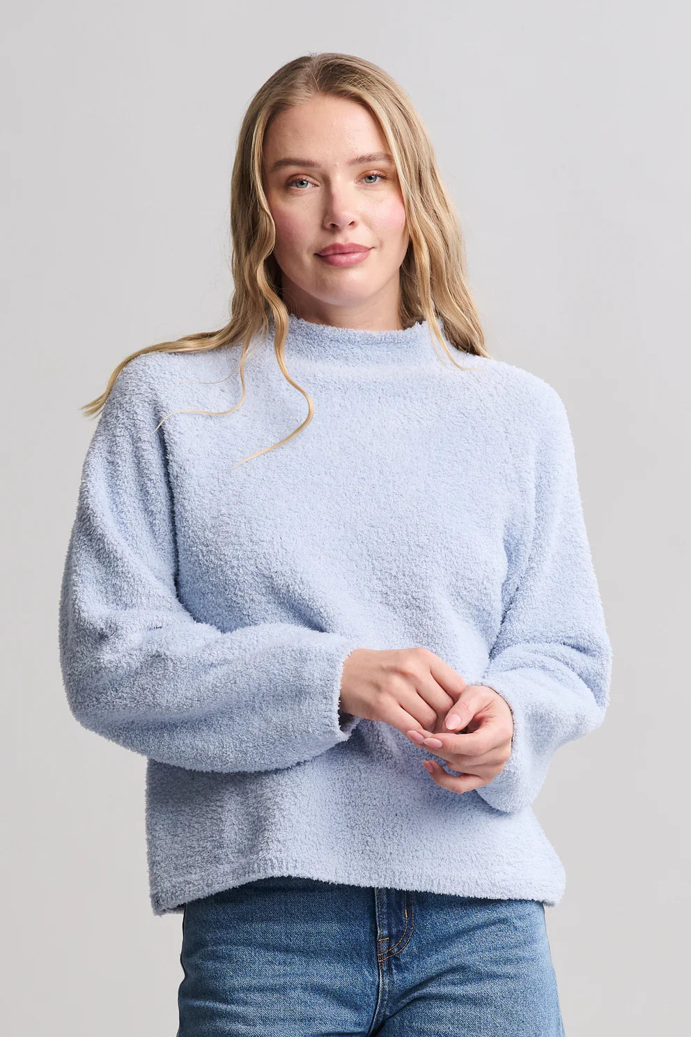 Cozychic Raglan Pullover-Indigo