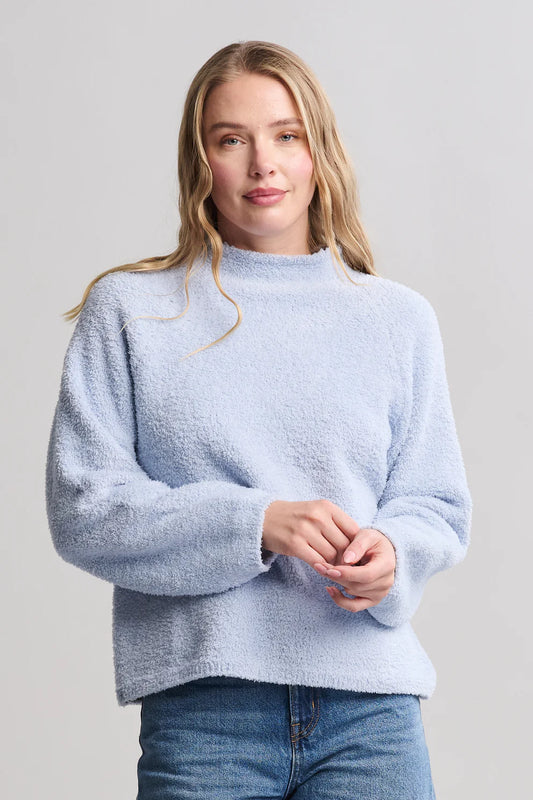 Cozychic Raglan Pullover-Indigo