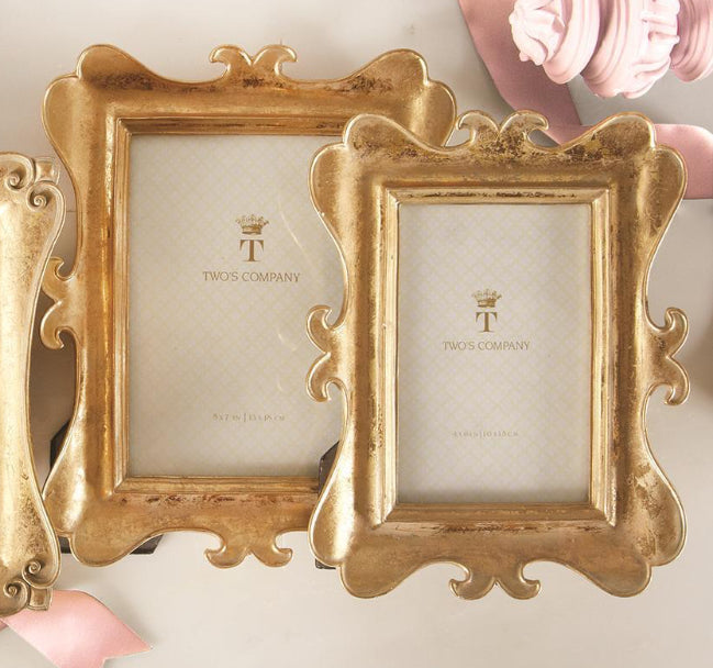 Gold Leaf Photo Frame