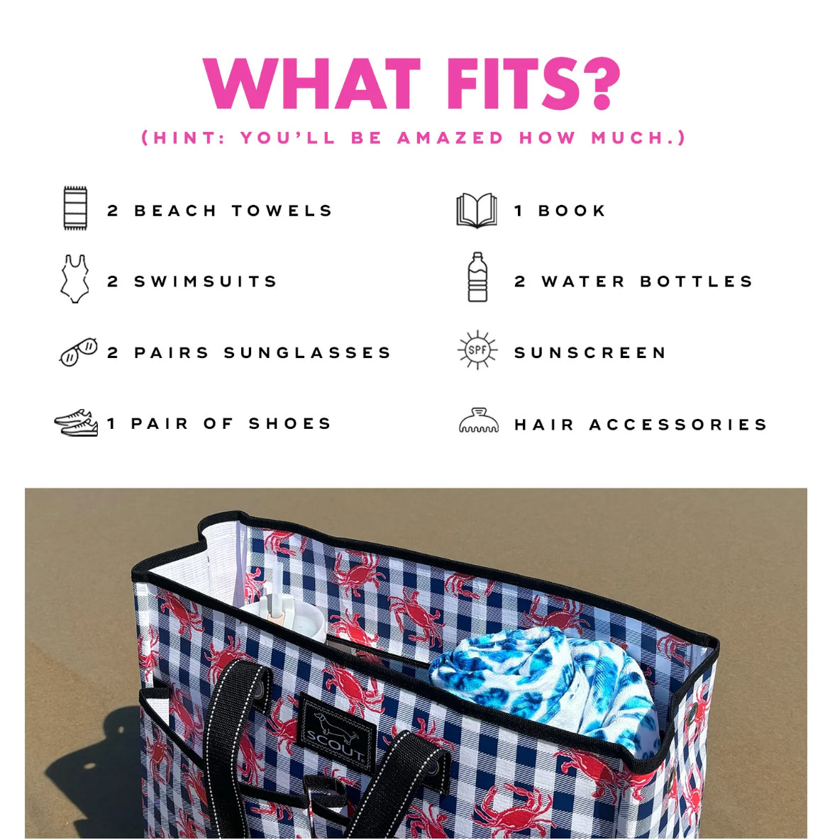 Scout Pocket Tote Large