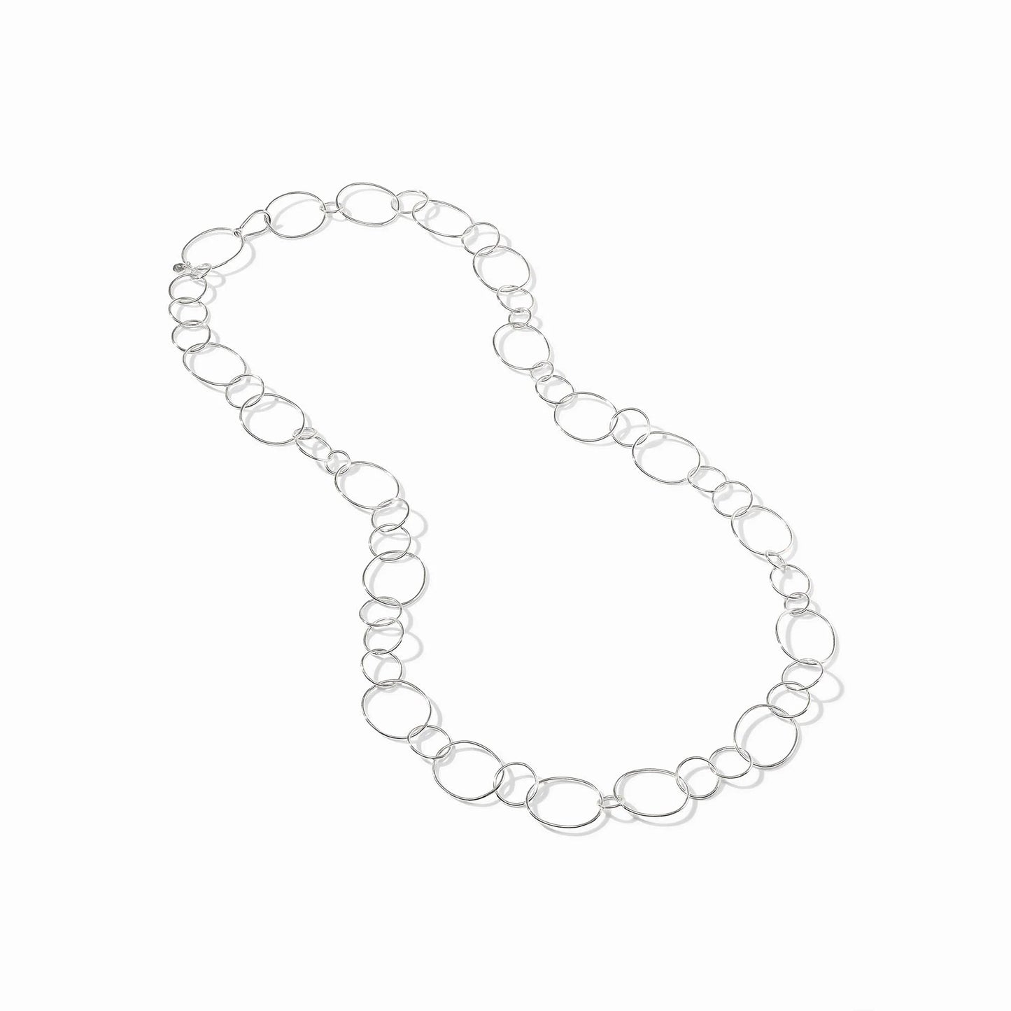 Colette Smooth Necklace-Silver