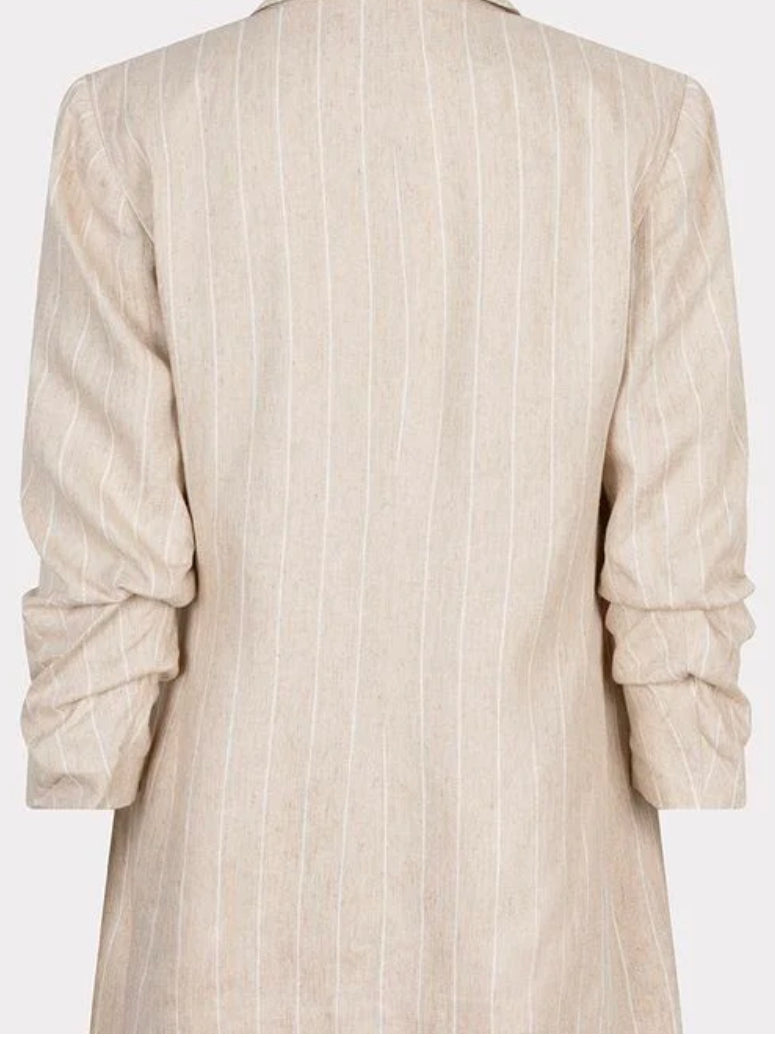 Linen Stripe Blazer