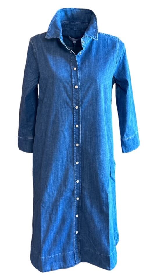 Grace Denim Midi Dress