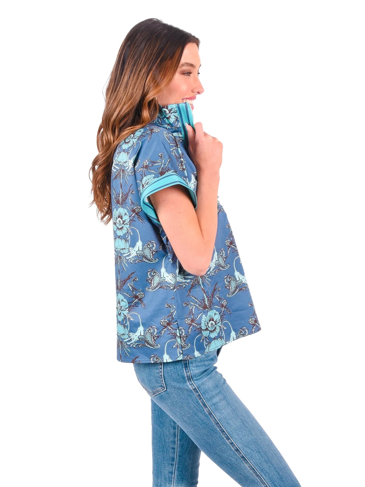 Poppy Pullover Top- Lioness