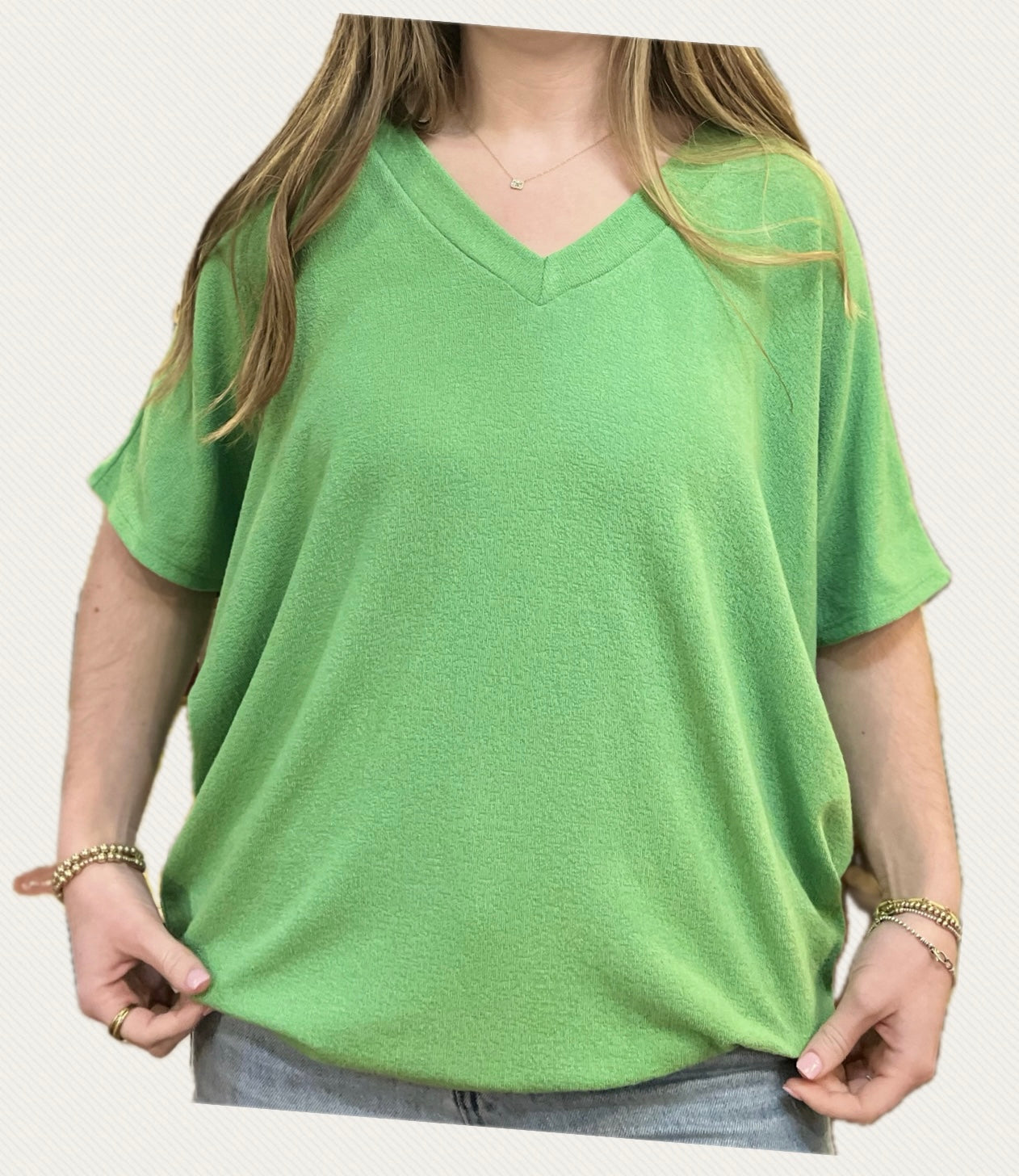 Cocoon Sweater-Green