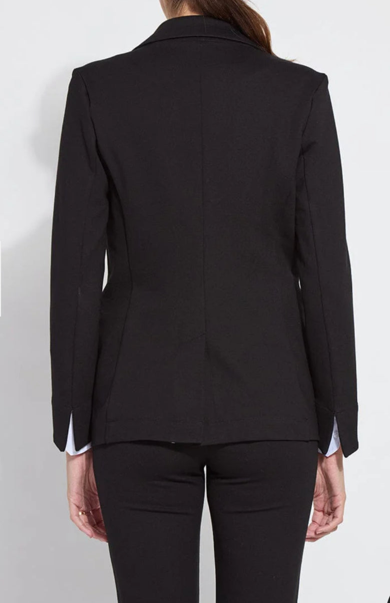 Essential Ponte Blazer-Black