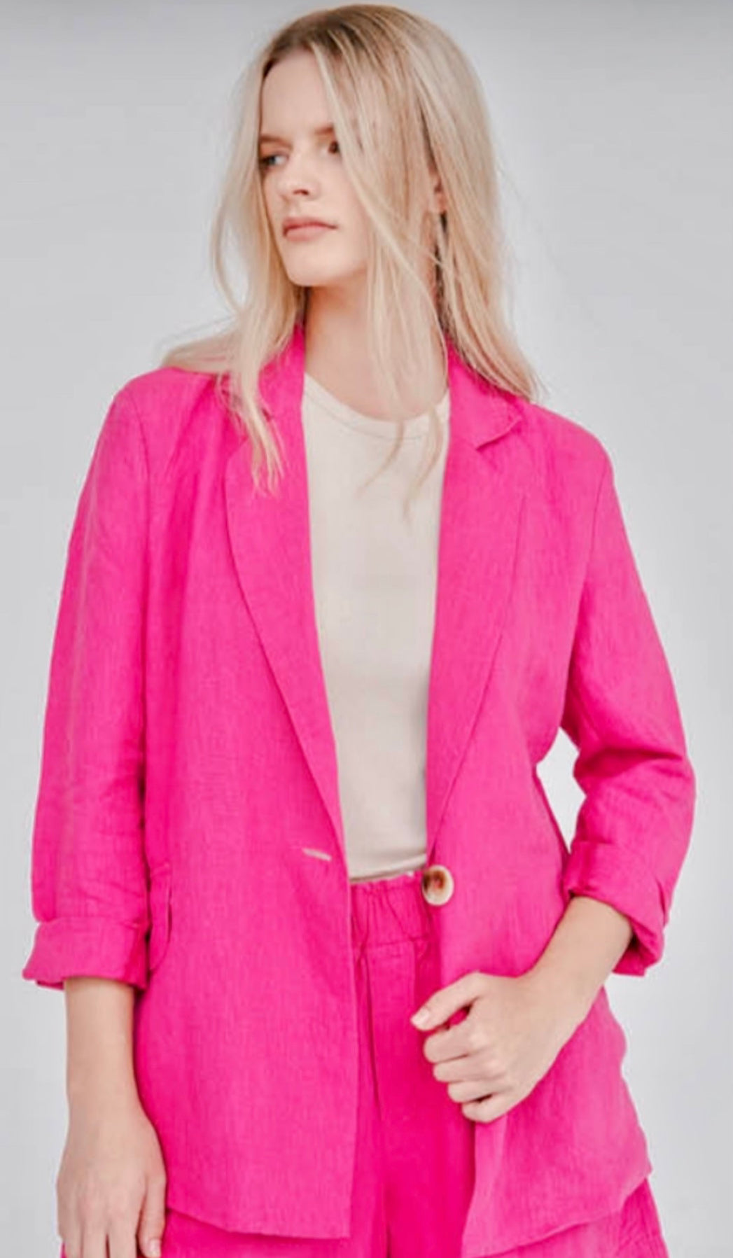 Elliatt Blazer - Fuchsia