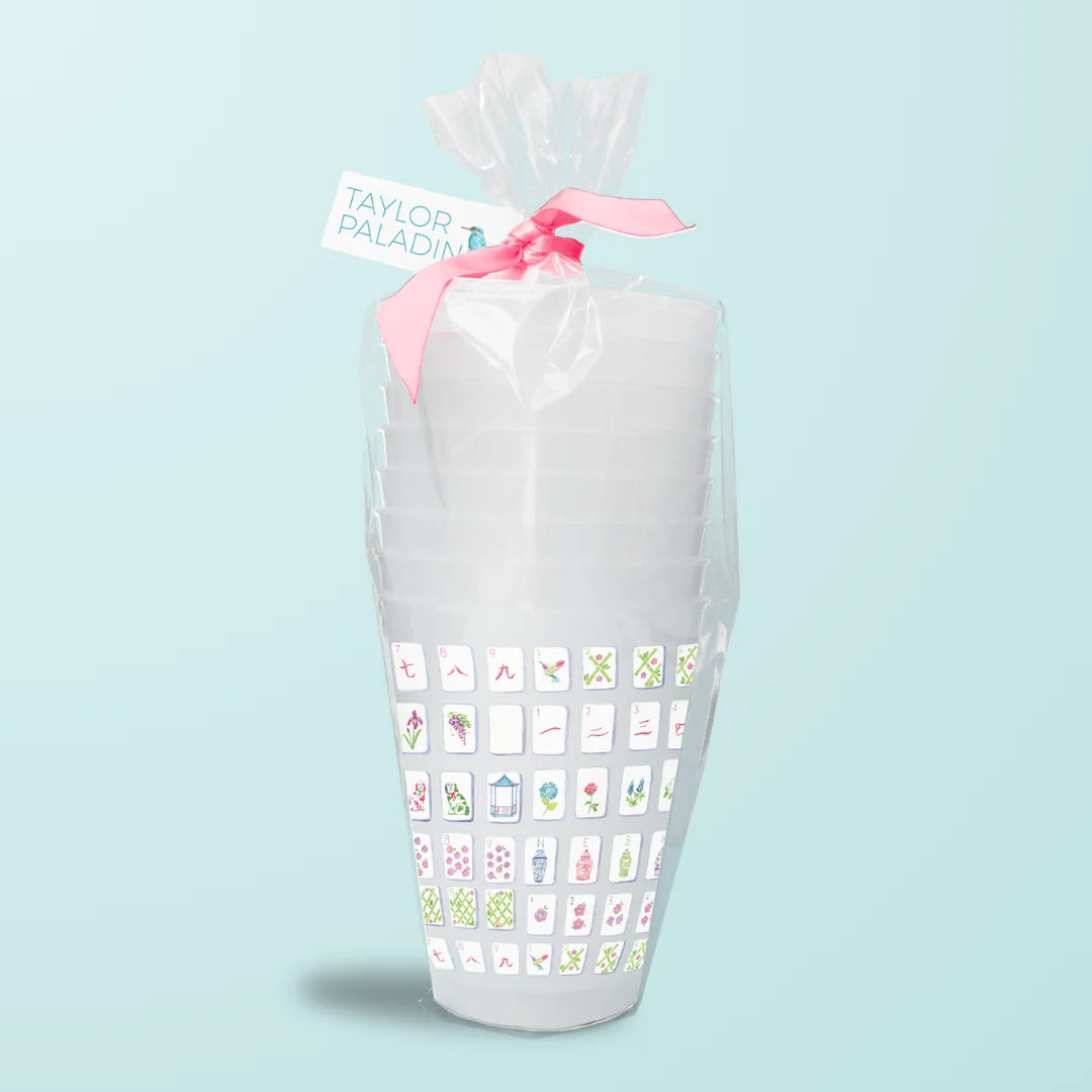 Mahjong Tile Cups