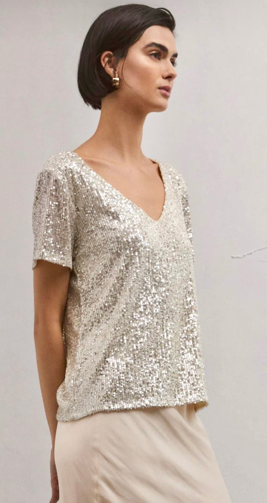Marbella Sequin Top