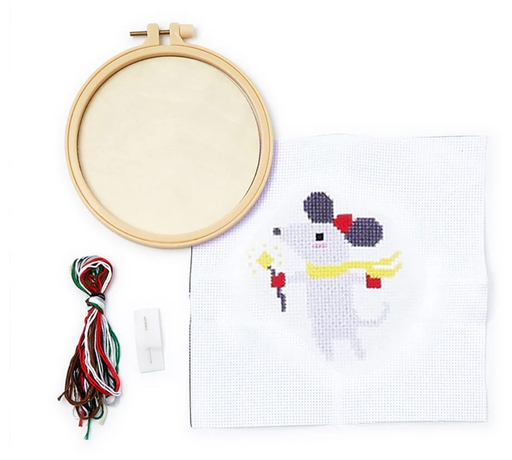 Cupcakes & Cartwheels Cross Stitch Kit