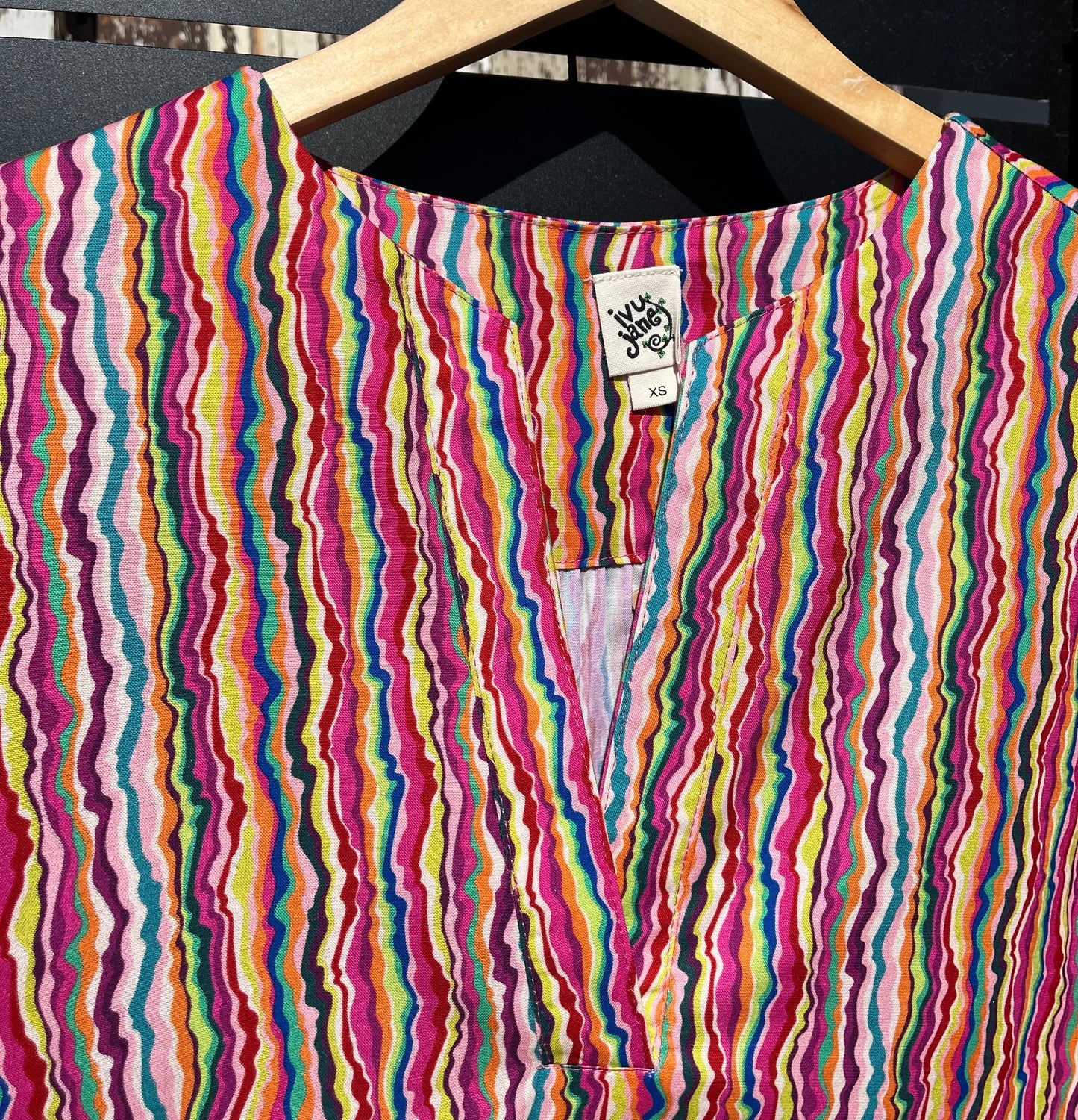 Notched Front Shirt