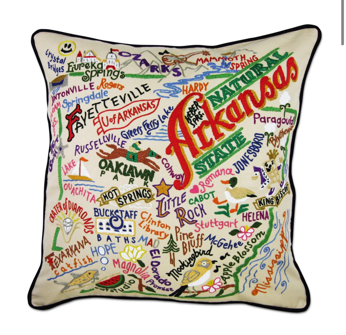 Arkansas Pillow