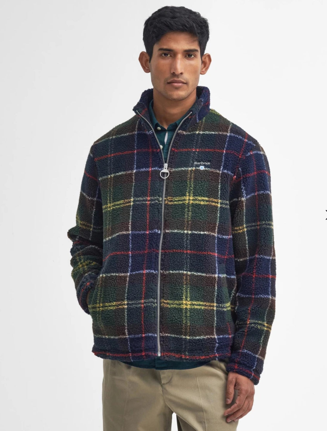Barbour Tartan Fleece Zip Through – Darling's Fine Things