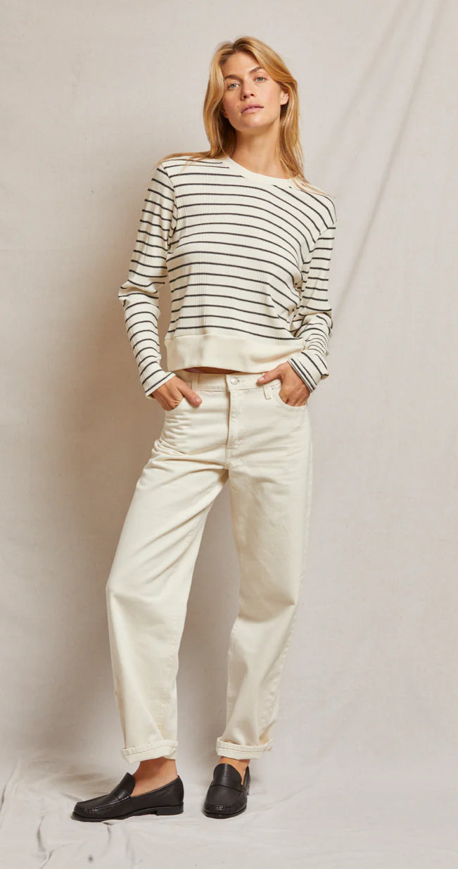 Stef Ribbed Tee