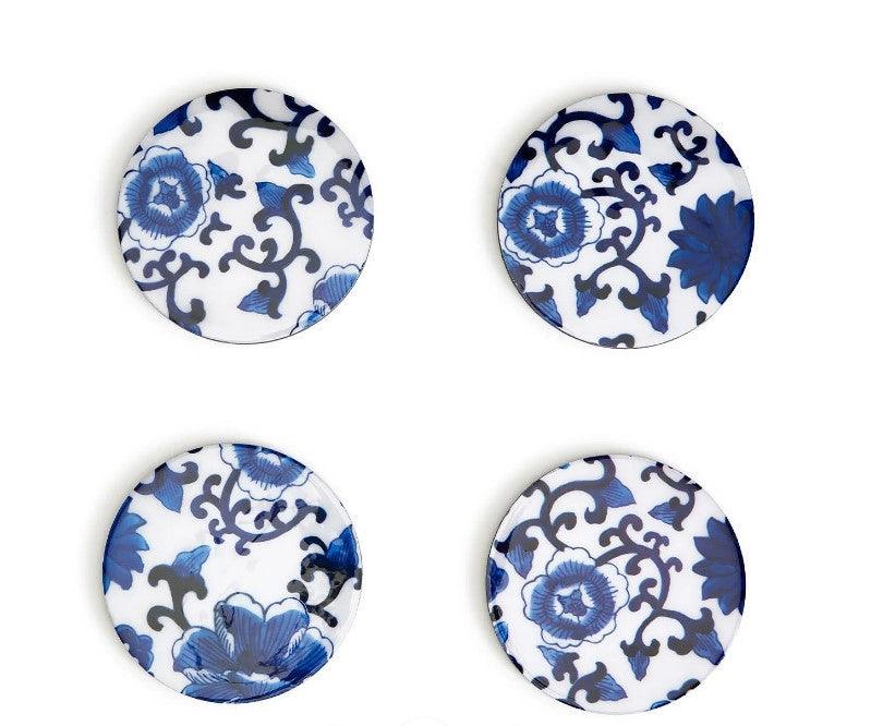Coaster Set - Chinoiserie Flower
