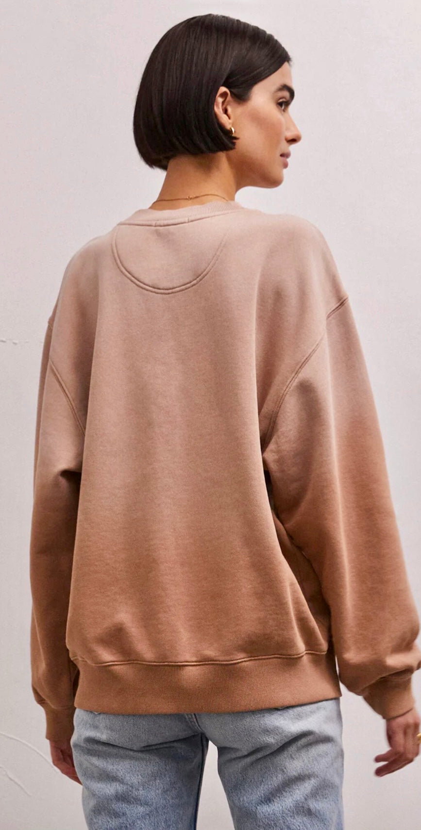 Sydney Cheer Sweater - Mink