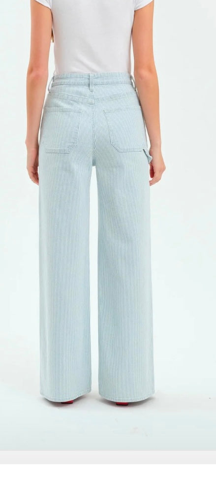 Far Out Utility-Blue Bell Stripe