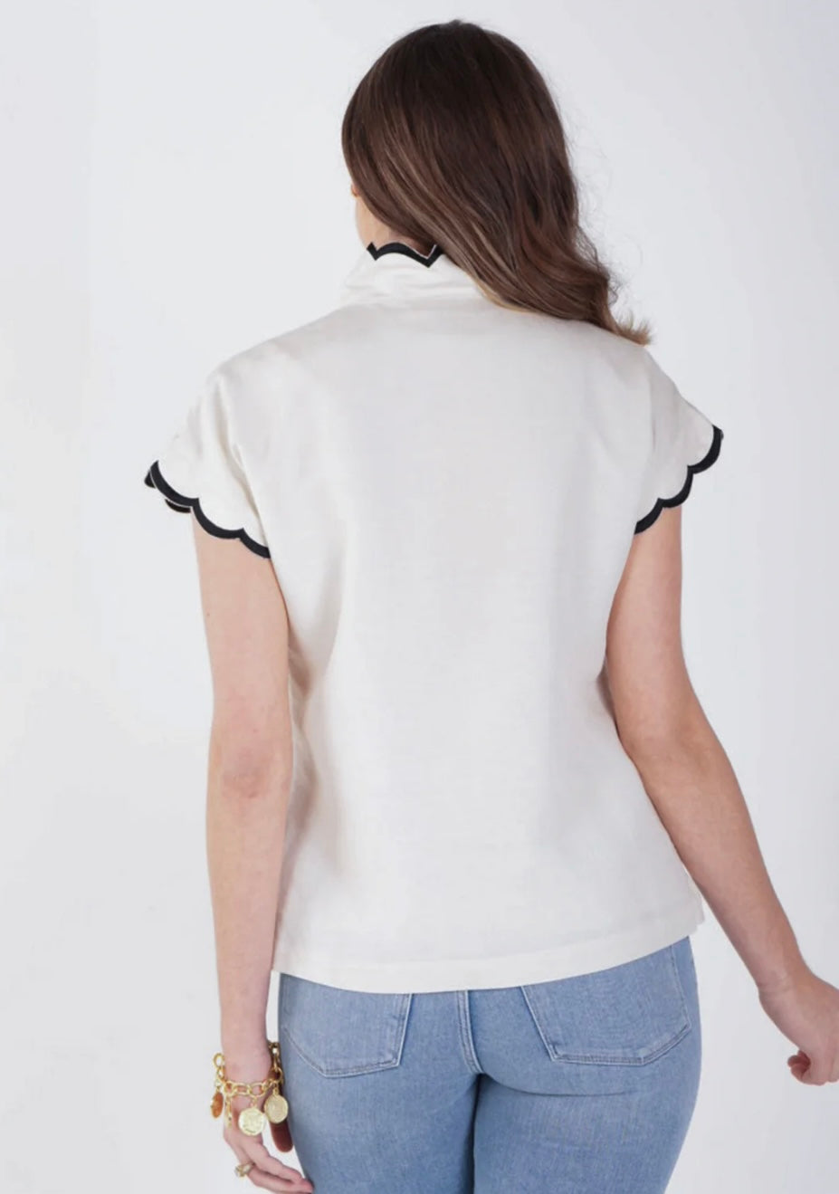 Linen Orchid Top-Birch