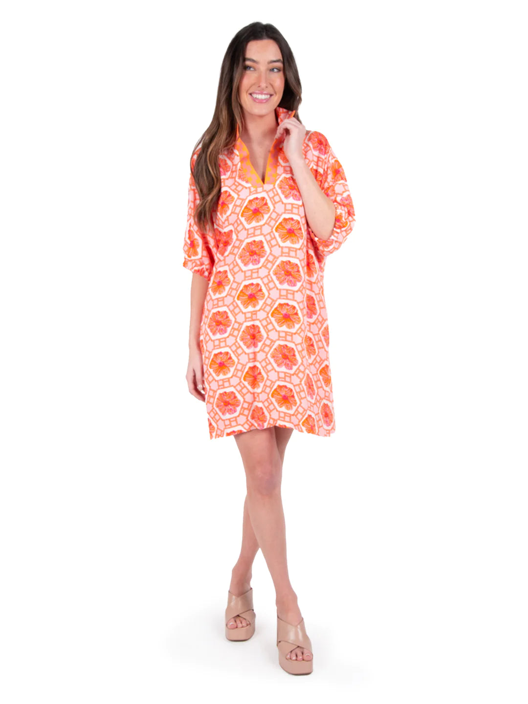 Poppy Dress - Floral Crochet