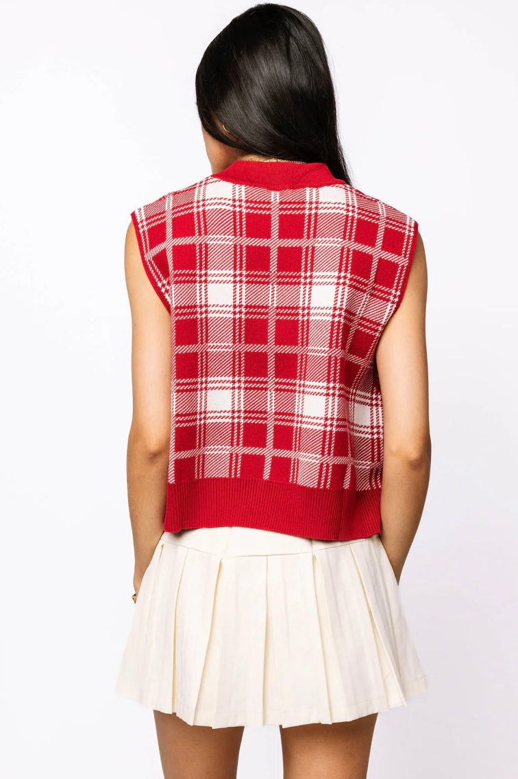 Plaid Razorback Vest