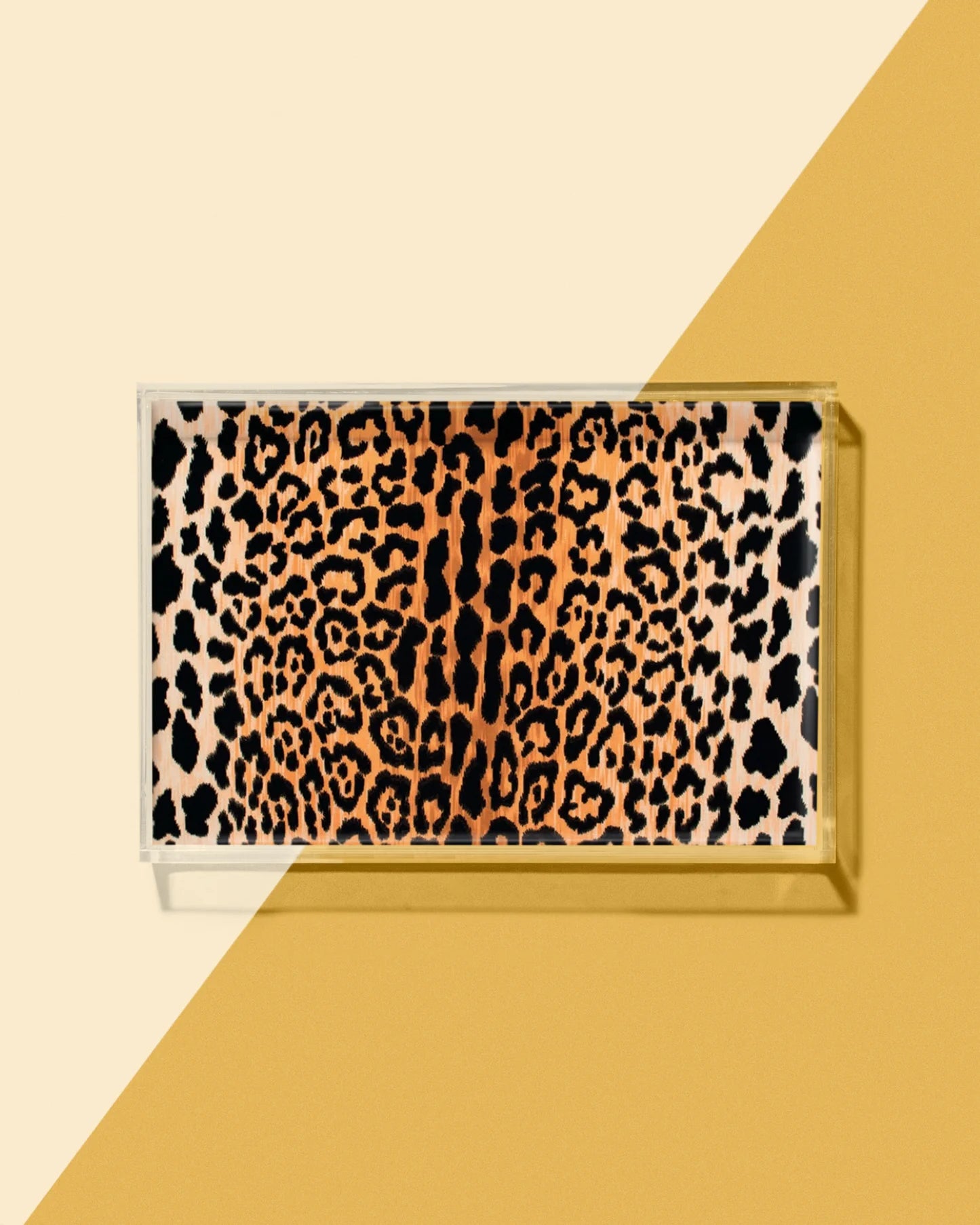Leopard Print Tray