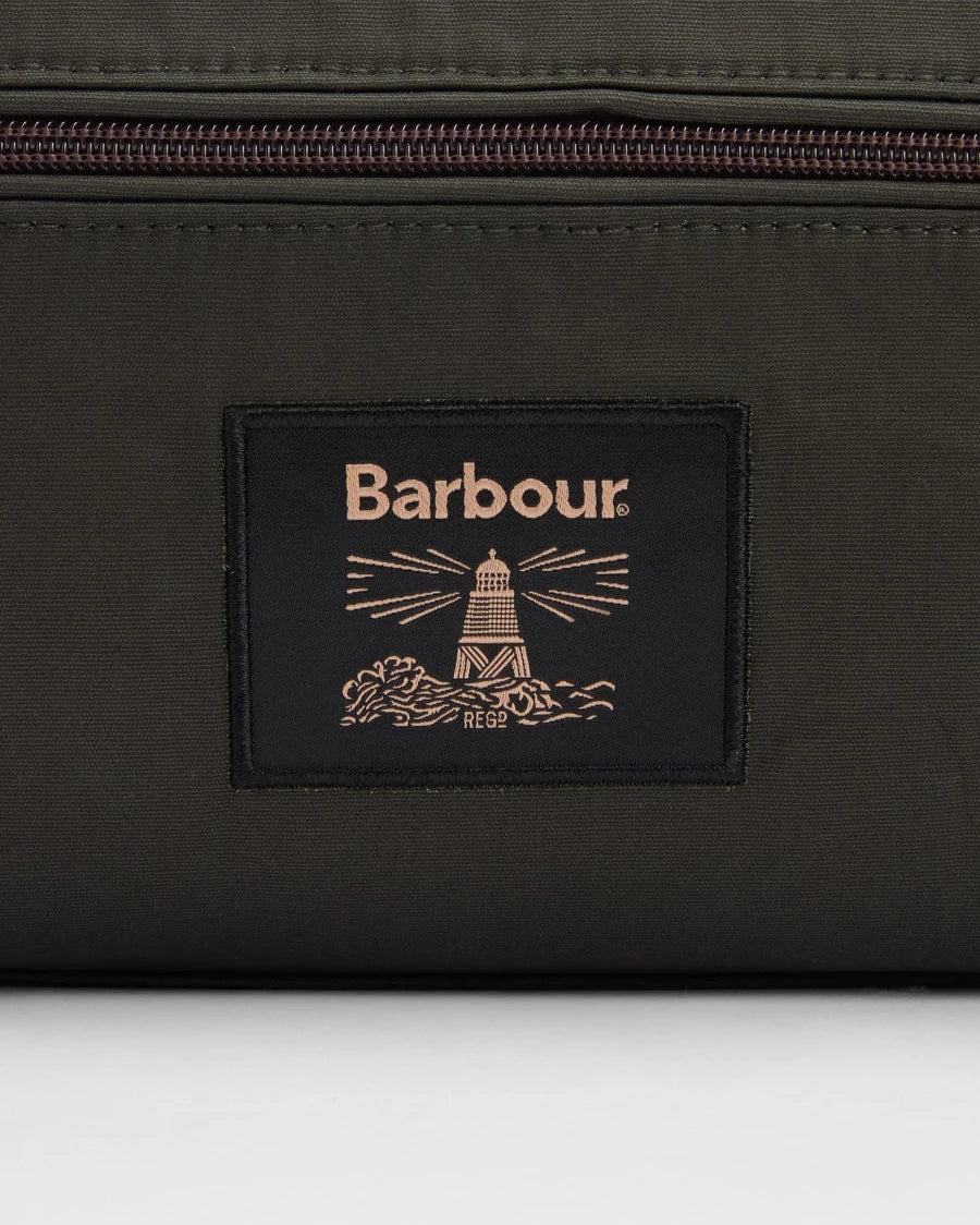 Barbour Waxed Washbag