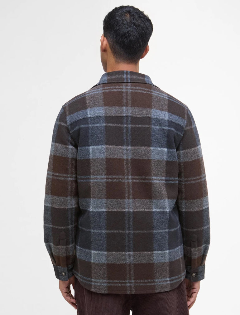 Chapter Check Overshirt - Midnight Oak Tartan