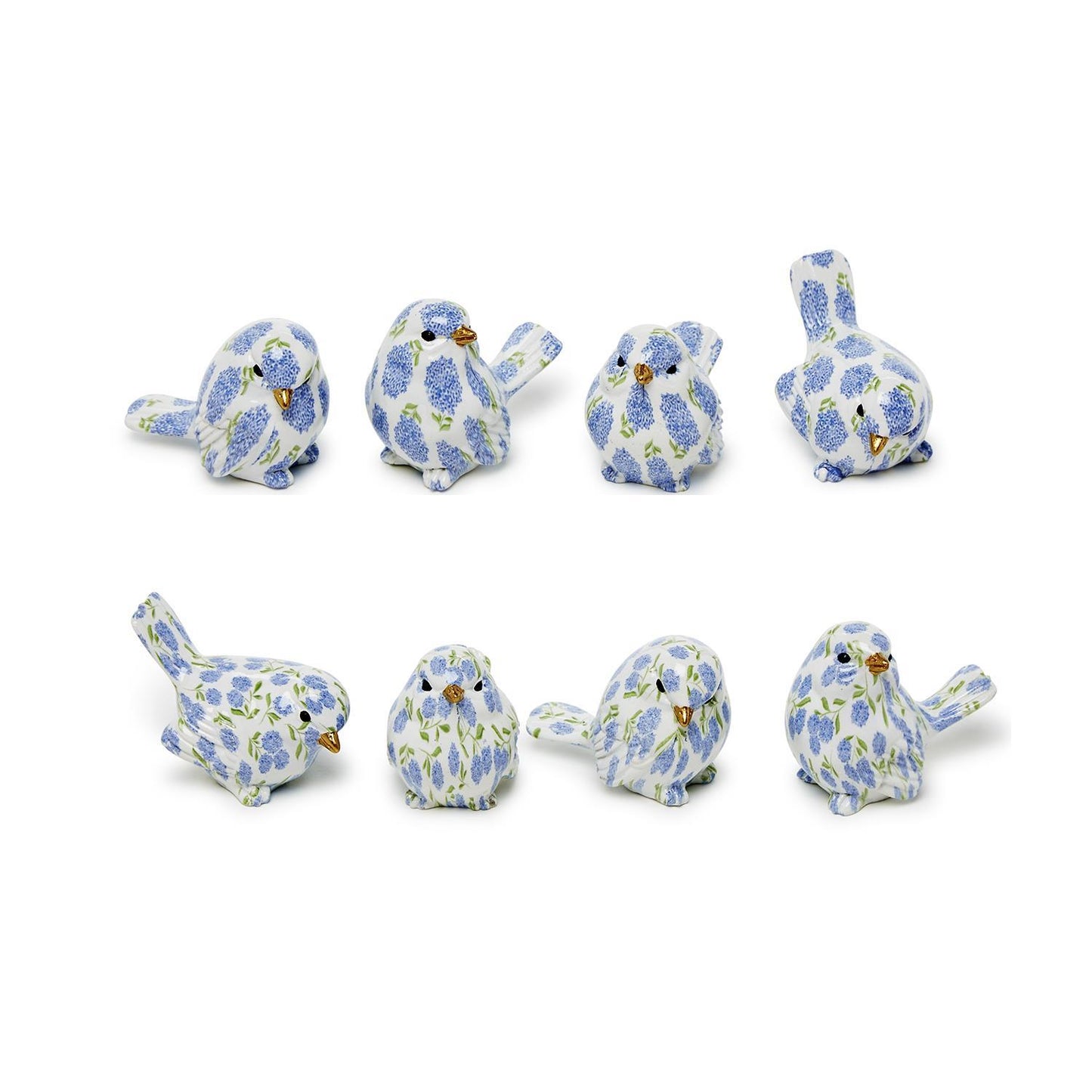 Hydrangea Decorative Bird Assortment