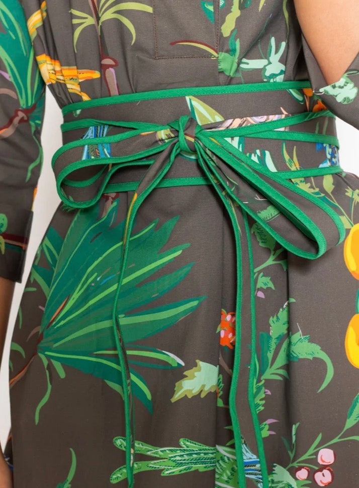 Feather Frolic Obi Sash