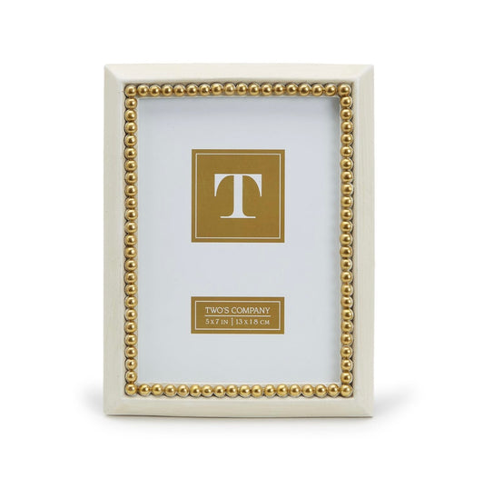 Gold Beads Frame