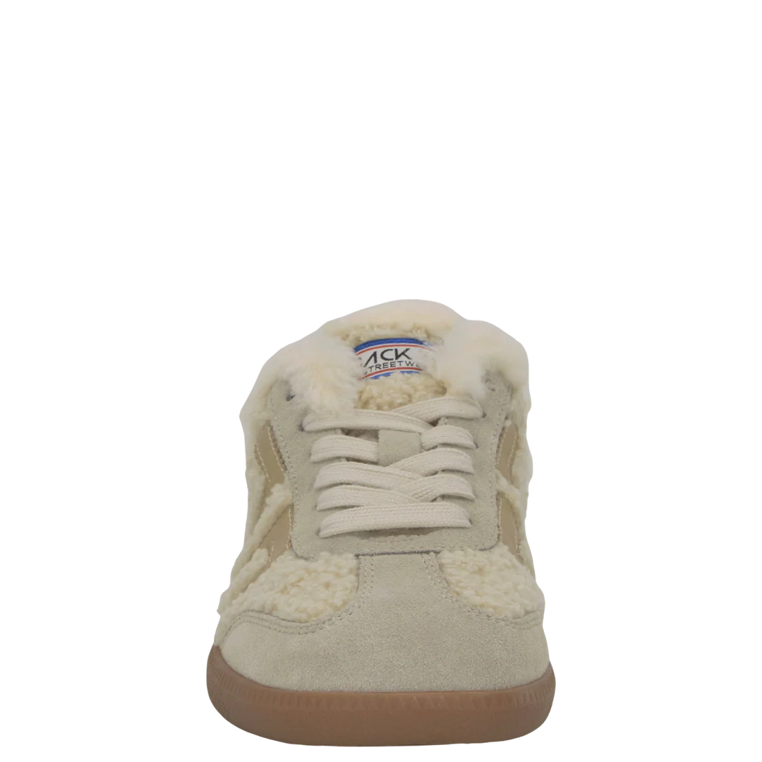 Easter Backless Flat Sneaker-Butter Gold
