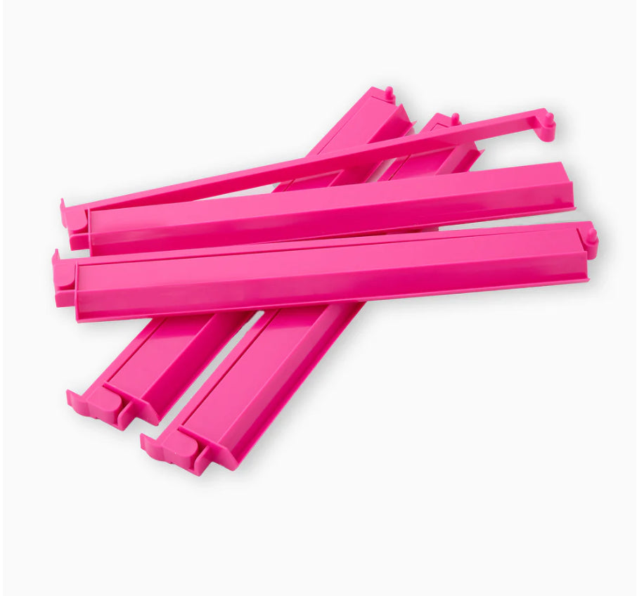 Hot Pink Mahjong Tile Rack & Pusher Set
