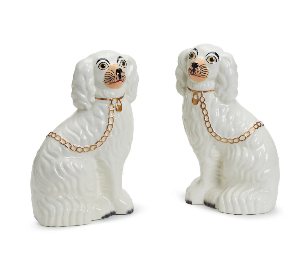 Staffordshire Dog Statue Set
