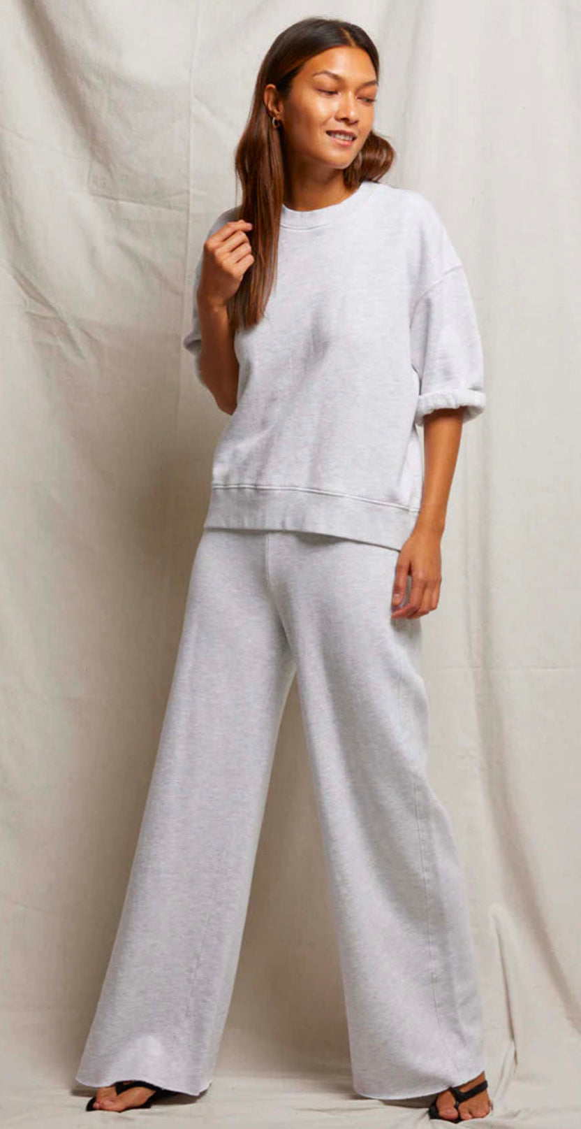 Rebecca Roll Sleeve Sweatshirt