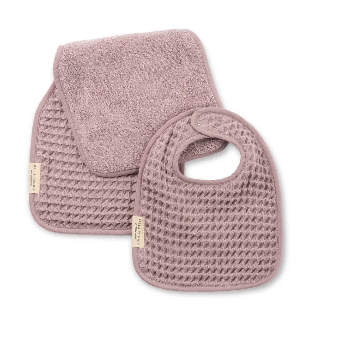 Bella Tunno Bib & Burp Cloth Set