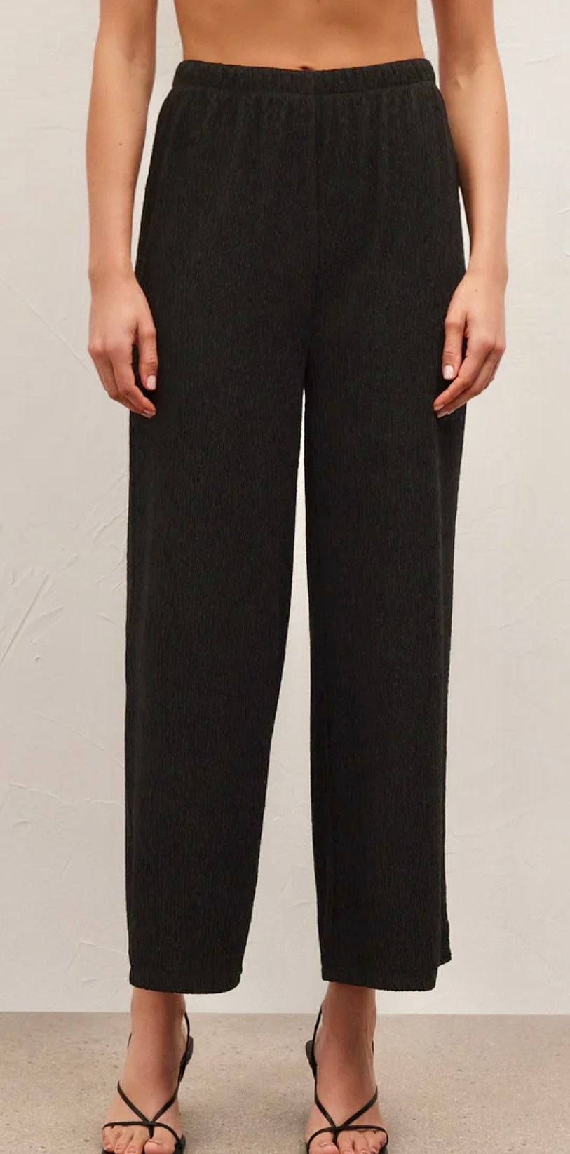 Cosmic Crinkle Pant - Black