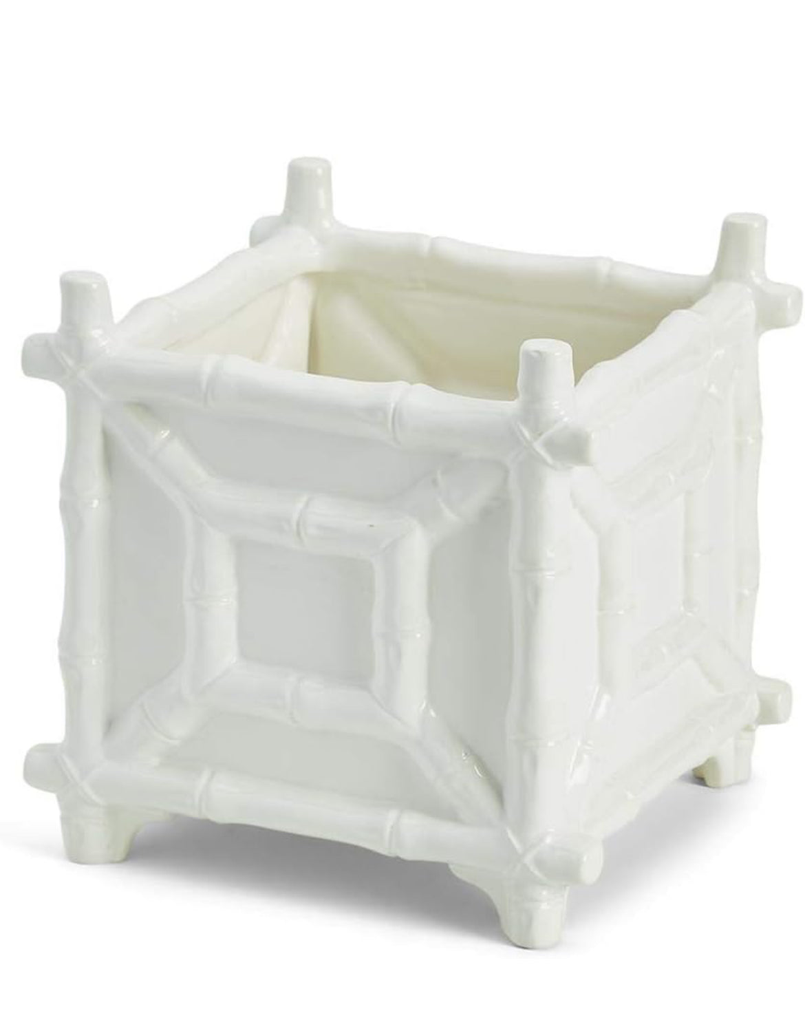 Faux Bamboo Cachepot